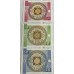 KYRGYZSTAN 1993 . ONE 1 - FIFTY 50 TYIYN BANKNOTES